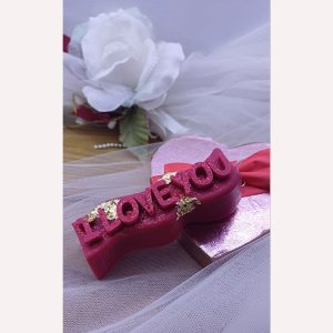 Κέρινο διακοσμητικό "I LOVE YOU"